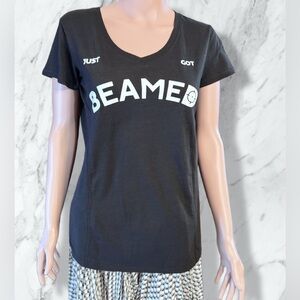 Call of Duty NWT “Just Got Beamed” Black Short Sleeve Top size Medium